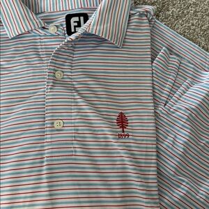 FootJoy Striped Polo Golf Shirt